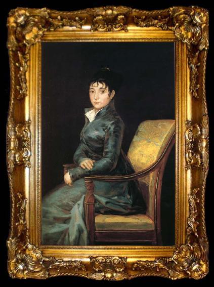 framed  Francisco Goya Therese Louise de Sureda, ta009-2